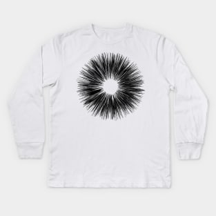 geometric big bang Kids Long Sleeve T-Shirt